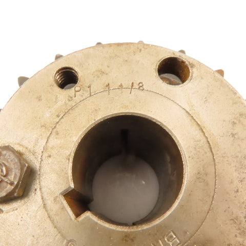 Browning H60P21 No. 60 Roller Chain Sprocket Single Row 21 Tooth 1-1/8" Bushing