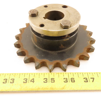Browning H60P21 No. 60 Roller Chain Sprocket Single Row 21 Tooth 1-1/8" Bushing