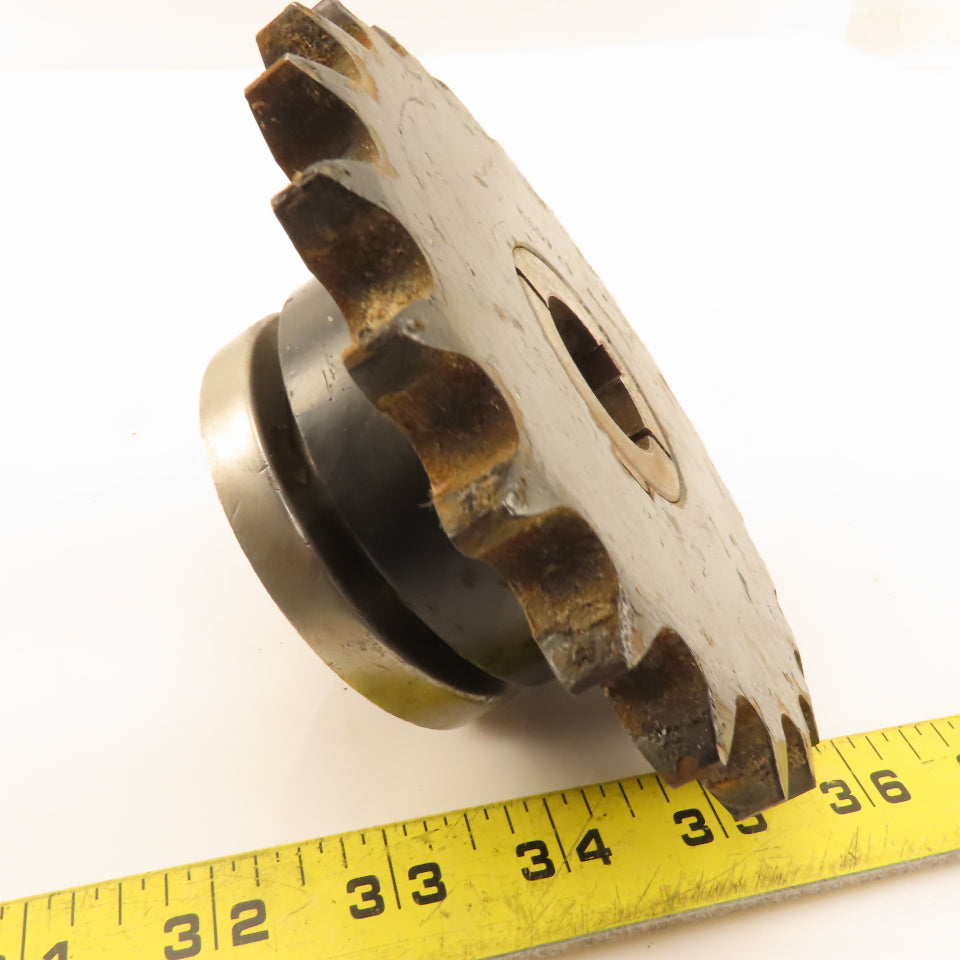 Browning H60P21 No. 60 Roller Chain Sprocket Single Row 21 Tooth 1-1/8" Bushing
