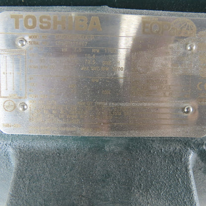 Toshiba 0104SDSC41A-P 10Hp Electric Motor 575V Only 3Ph 215T Frame 1770 RPM
