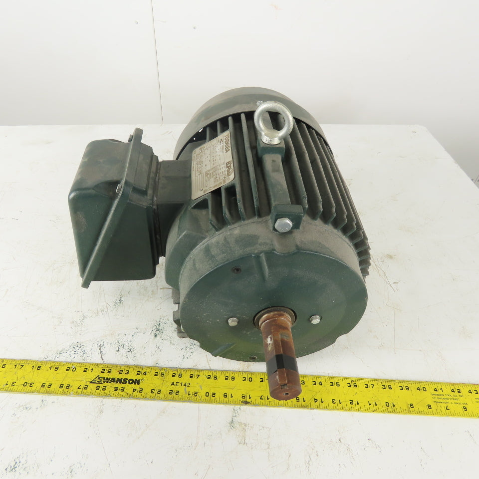 Toshiba 0104SDSC41A-P 10Hp Electric Motor 575V Only 3Ph 215T Frame 1770 RPM