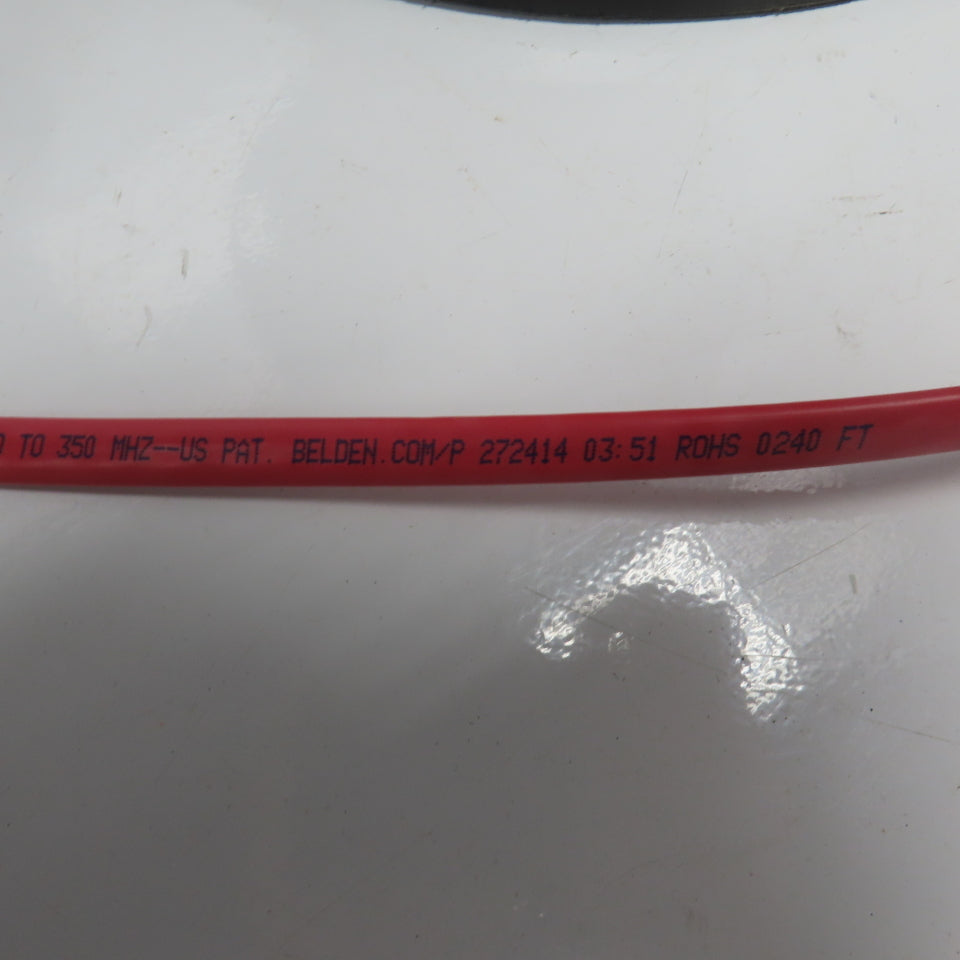 Belden 1872A 23AWG 4 Bonded Pair Cat 6 Mediatwist IBDN Ethernet Cable 240'