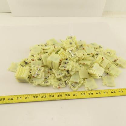 Allen Bradley Bul 1492 Style H 1492-H Din Mount Terminal Block Lot Of 100
