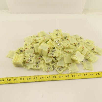 Allen Bradley Bul 1492 Style H 1492-H Din Mount Terminal Block Lot Of 100