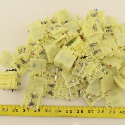 Allen Bradley Bul 1492 Style H 1492-H Din Mount Terminal Block Lot Of 100
