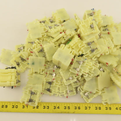 Allen Bradley Bul 1492 Style H 1492-H Din Mount Terminal Block Lot Of 100