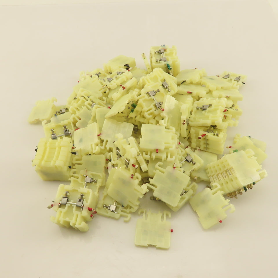 Allen Bradley Bul 1492 Style H 1492-H Din Mount Terminal Block Lot Of 100