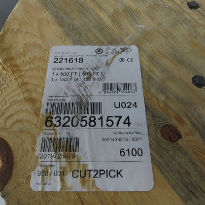 Lapp 221618 16AWG 18 Cond 600V Olflex Unshielded Flexible Tray Cable 485'