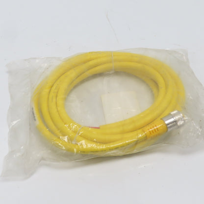 Turck RKM555M Actuator & Sensor Cordset 16AWG 5 Cond  7/8  Female Connector"