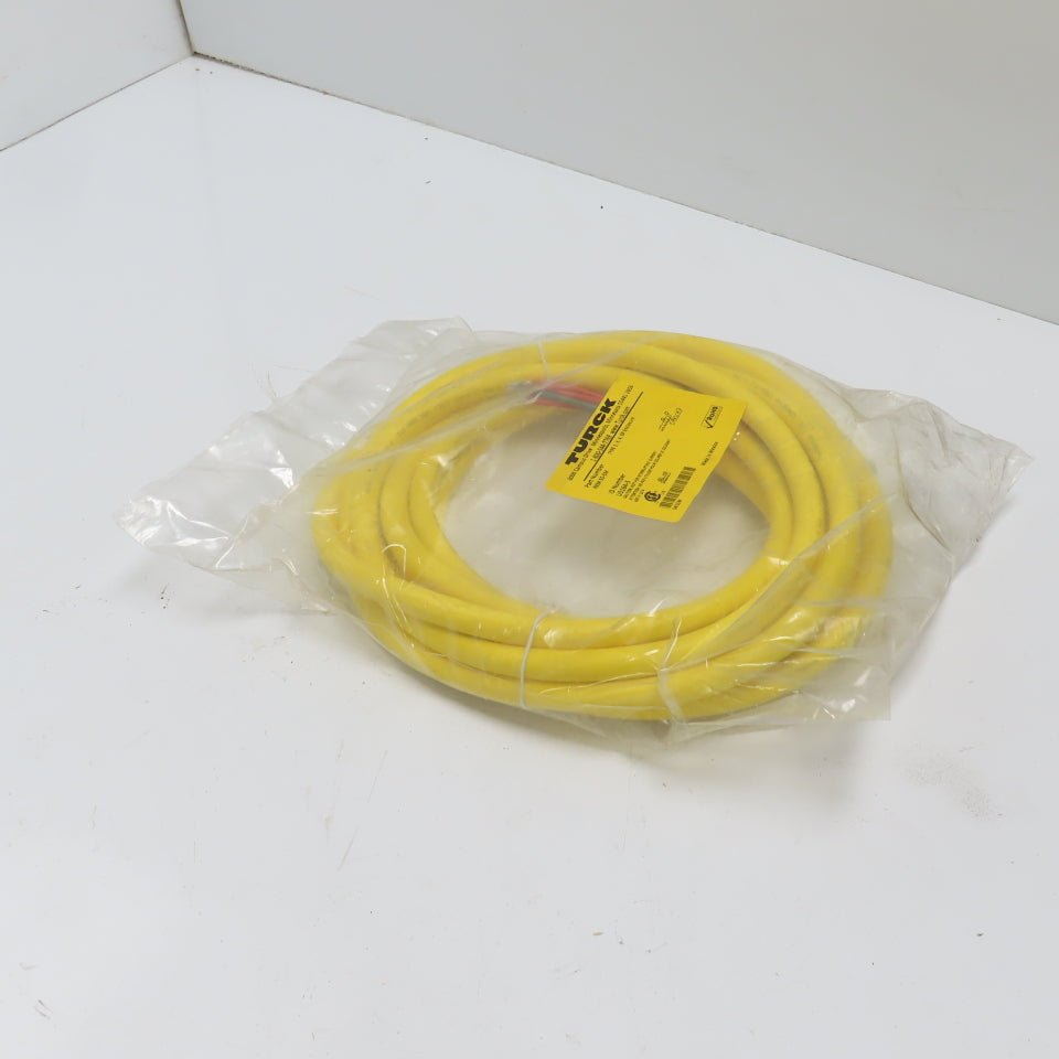 Turck RKM555M Actuator & Sensor Cordset 16AWG 5 Cond  7/8  Female Connector"