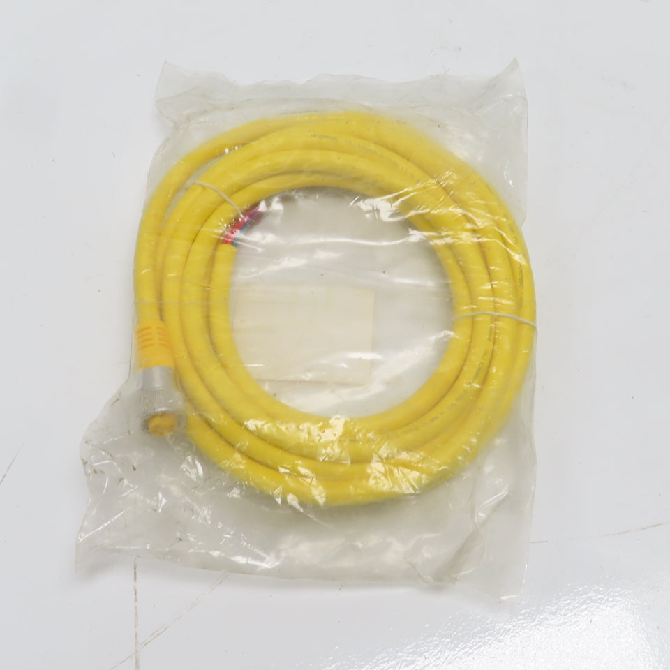 Turck RKM555M Actuator & Sensor Cordset 16AWG 5 Cond  7/8  Female Connector"