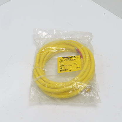 Turck RKM555M Actuator & Sensor Cordset 16AWG 5 Cond  7/8  Female Connector"