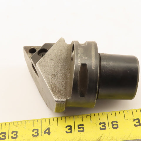 Walter C5MTJNL-35060-22 93° Cutting Angle Indexing Insert Turning Head
