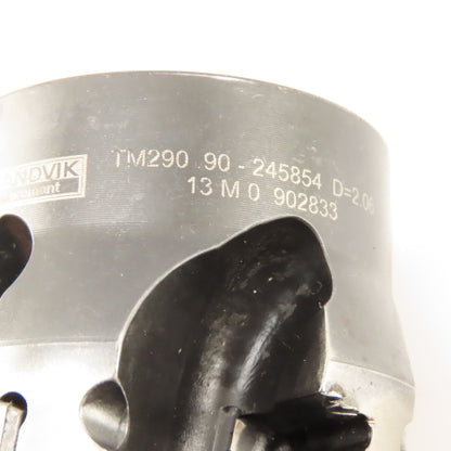 Sandvik TM290 90-245854 2.06" Diameter Indexing Insert Face Mill 5 Flute