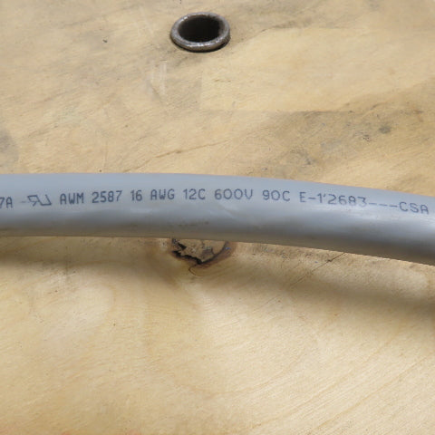 Belden Infinity 7427A 16AWG 12 Cond 600V Flexible Robot Automation Cable 250'