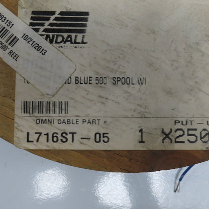 Omni Cable L716ST-05-02 16AWG 600/1000V Tinned Copper Hook Up Wire 2500'