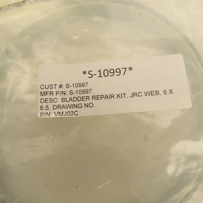JRC Web S-10997 6" x 6-1/2" Air Chuck Expanding Roller Bladder Repair Kit