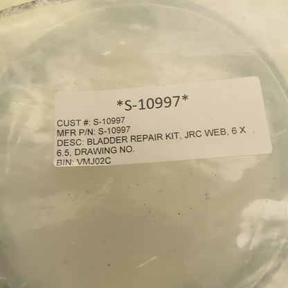 JRC Web S-10997 6" x 6-1/2" Air Chuck Expanding Roller Bladder Repair Kit