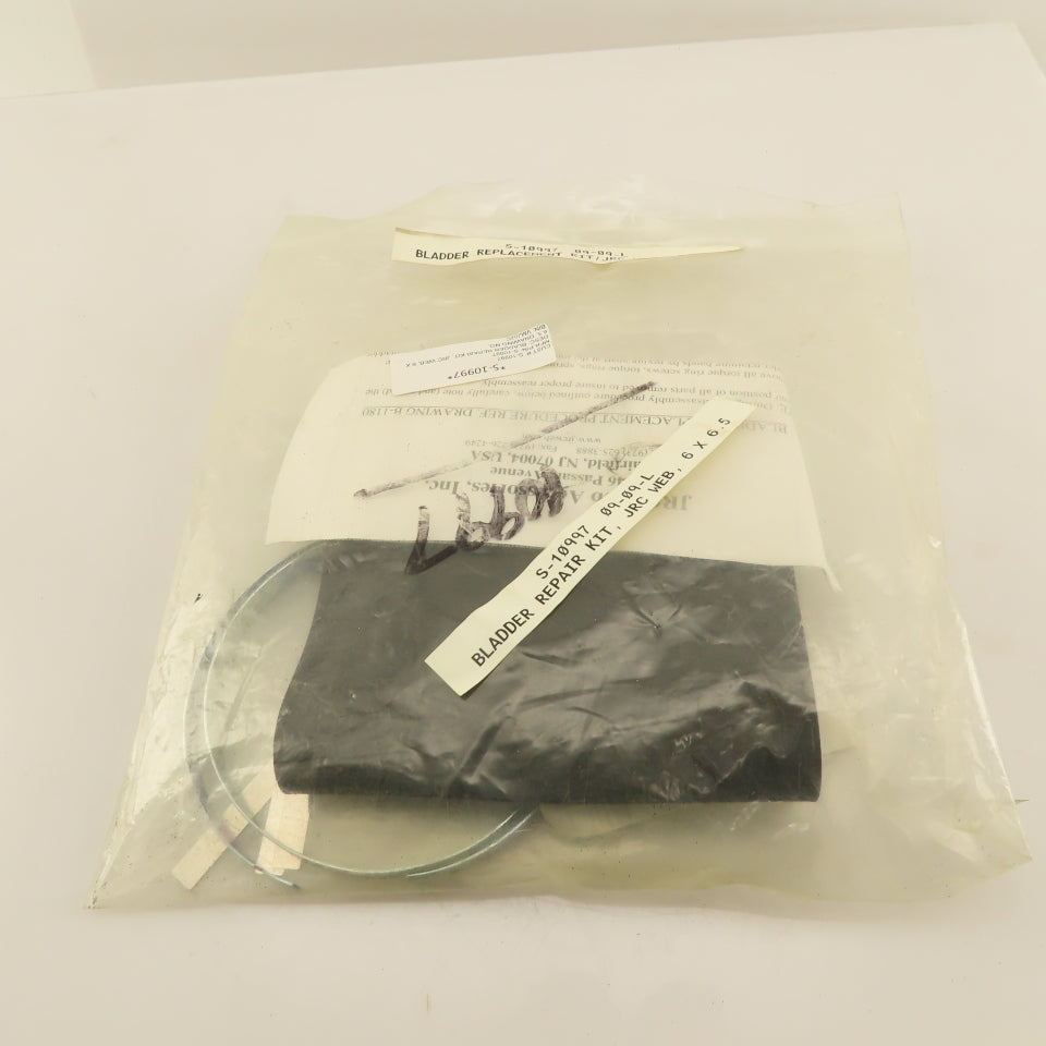 JRC Web S-10997 6" x 6-1/2" Air Chuck Expanding Roller Bladder Repair Kit
