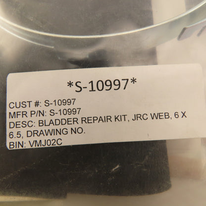 JRC Web S-10997 6" x 6-1/2" Air Chuck Expanding Roller Bladder Repair Kit