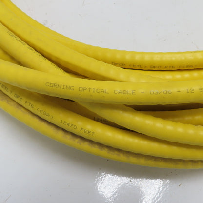 Corning Optical 03/06 12 SME TB2 12 Strand Armored Fiber Optical Cable 78'