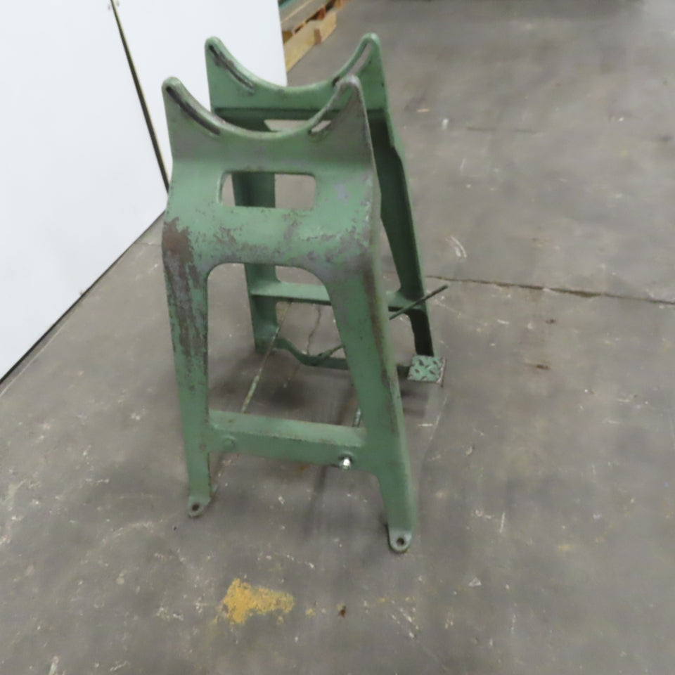 Famco OBI Cast Iron Punch Press Legs 1 Set Removed From a Model 40