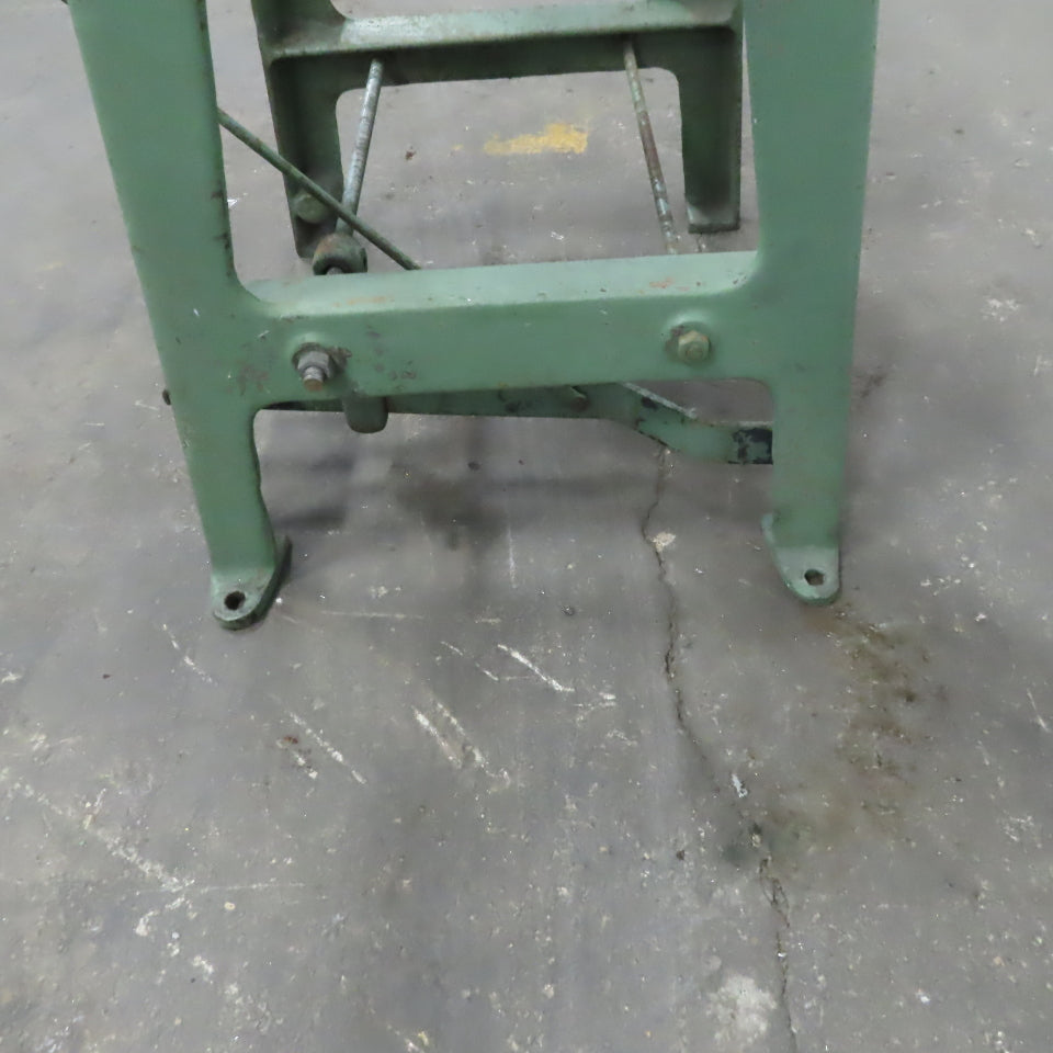 Famco OBI Cast Iron Punch Press Legs 1 Set Removed From a Model 40