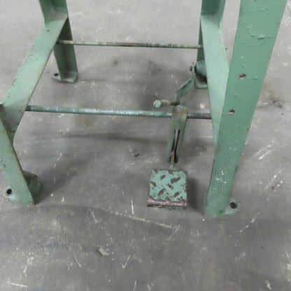 Famco OBI Cast Iron Punch Press Legs 1 Set Removed From a Model 40