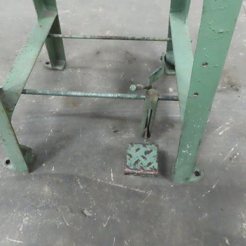 Famco OBI Cast Iron Punch Press Legs 1 Set Removed From a Model 40