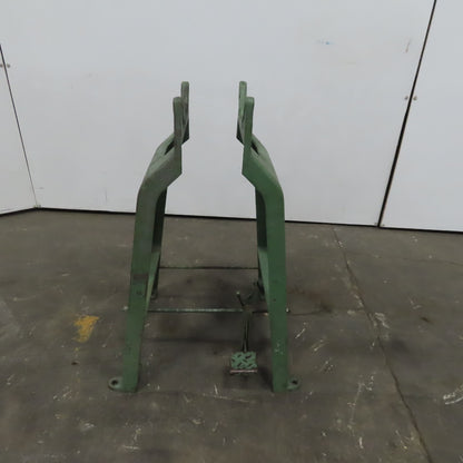 Famco OBI Cast Iron Punch Press Legs 1 Set Removed From a Model 40