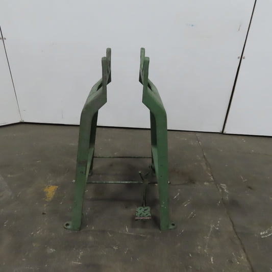 Famco OBI Cast Iron Punch Press Legs 1 Set Removed From a Model 40