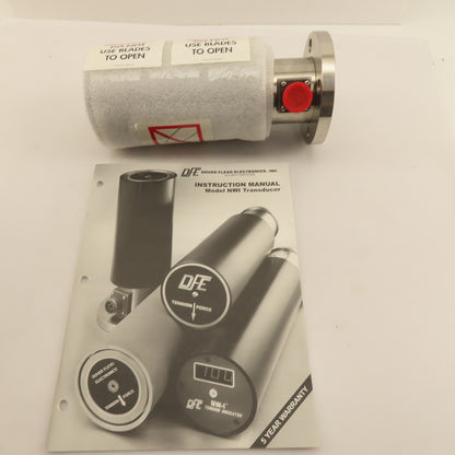 Dover Flexo NWFL 7" Textile Web Tension Transducer Load Cell Flange Mount 12Lbs