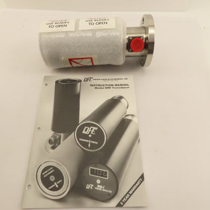 Dover Flexo NWFL 7" Textile Web Tension Transducer Load Cell Flange Mount 12Lbs