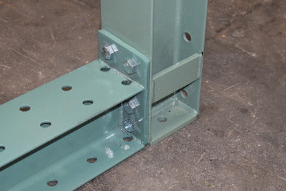 Cantilever Rack 1-Sided 16' Tall 48" Bracing Bolt Together 48" 1600Lb Cap Arms - Starter NEW