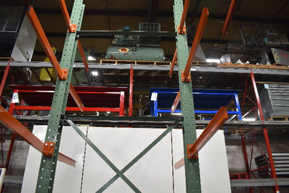 Cantilever Rack 2-Sided 16' Tall 48" Bracing Bolt Together 48" 1600Lb Cap Arms - Starter NEW