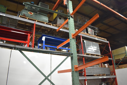 Cantilever Rack 2-Sided 16' Tall 48" Bracing Bolt Together 48" 1600Lb Cap Arms - Add-On NEW