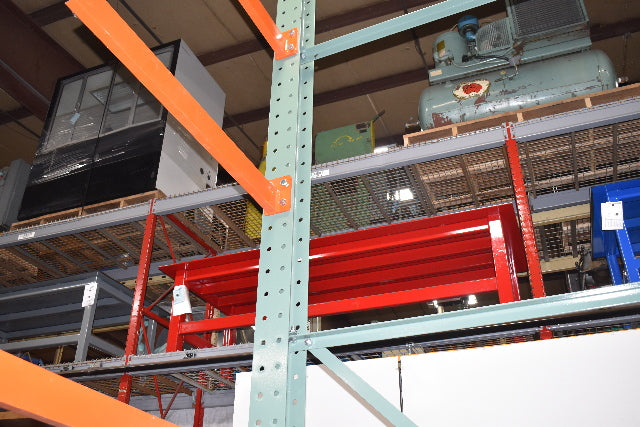Cantilever Rack 1-Sided 16' Tall 72" Bracing Bolt Together 48" 1600Lb Cap Arms - Starter NEW