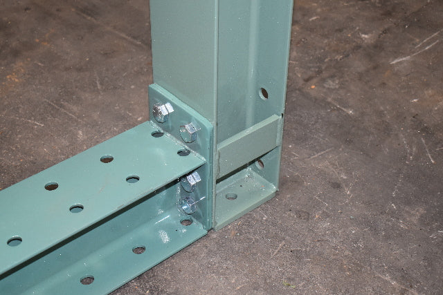 Cantilever Rack 1-Sided 16' Tall 72" Bracing Bolt Together 48" 1600Lb Cap Arms - Starter NEW