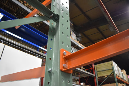 Cantilever Rack 2-Sided 16' Tall 72" Bracing Bolt Together 48" 1600Lb Cap Arms - Starter NEW