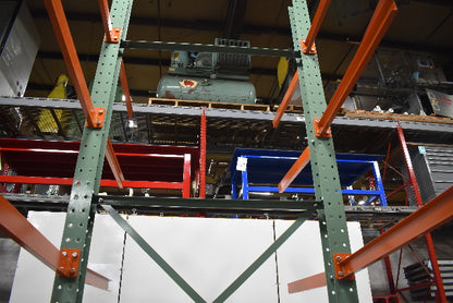 Cantilever Rack 2-Sided 16' Tall 72" Bracing Bolt Together 48" 1600Lb Cap Arms - Starter NEW