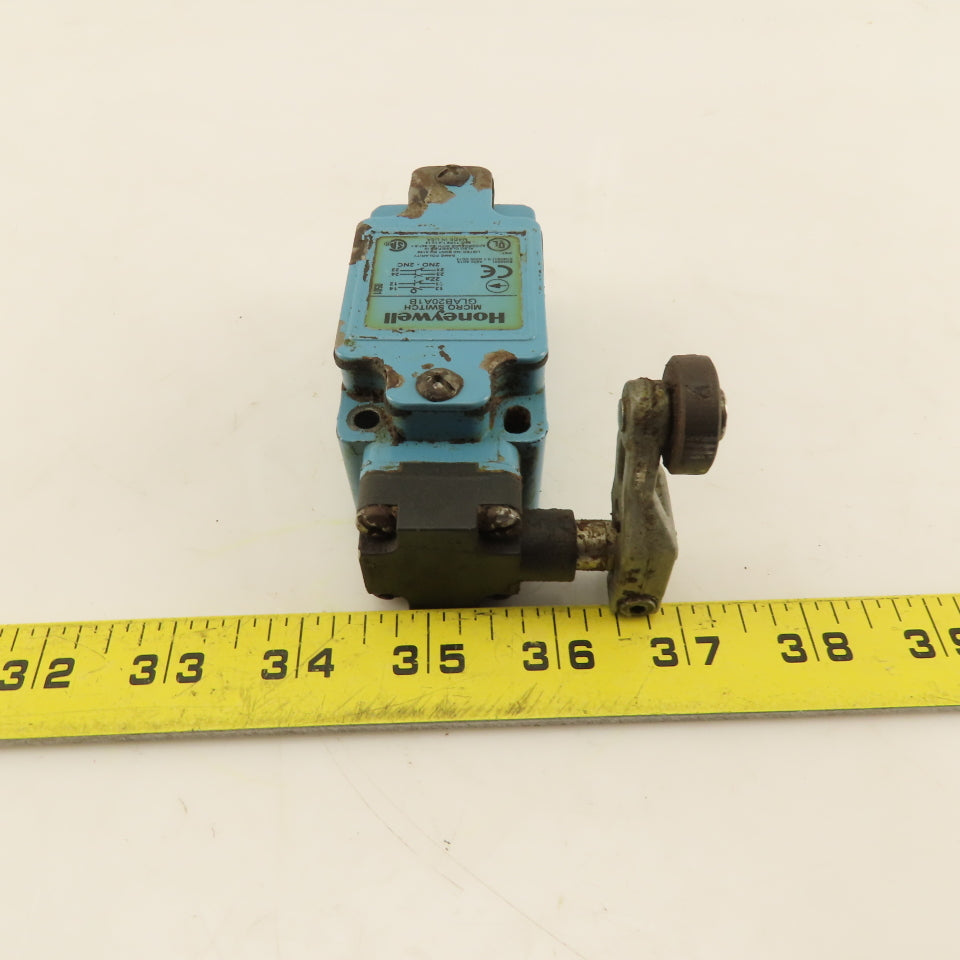 Honeywell GLAB20A1B 2NO/2NC Micro Limit Switch 600V Rocker Arm