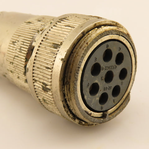 Cannon 22-23 8 Position Female Pin Circular Connector