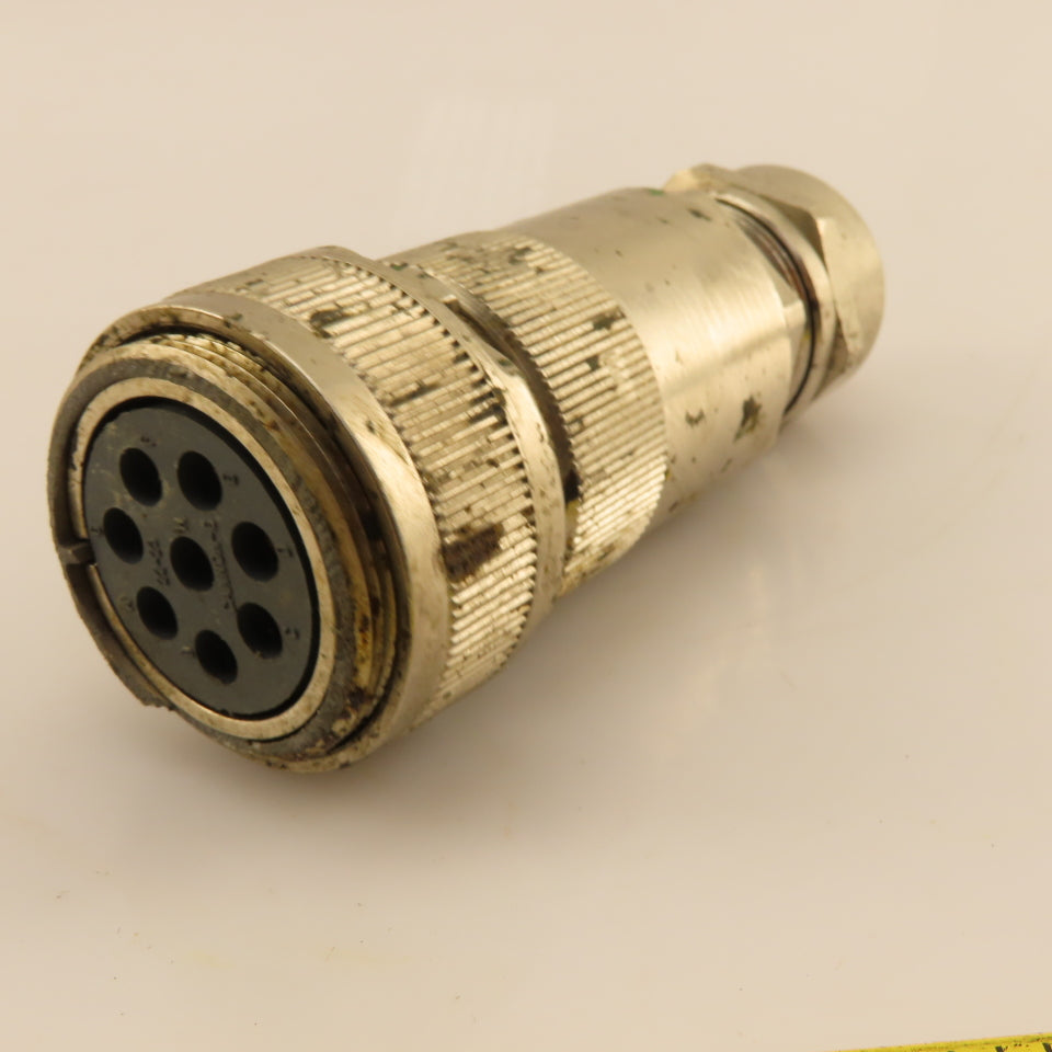 Cannon 22-23 8 Position Female Pin Circular Connector