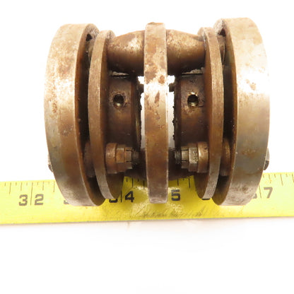 Rexnord Style Flexible Disc Coupling 20 x 24mm Bore