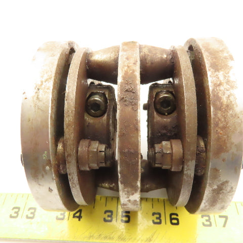 Rexnord Style Flexible Disc Coupling 20 x 24mm Bore