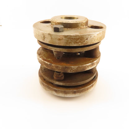 Rexnord Style Flexible Disc Coupling 20 x 24mm Bore