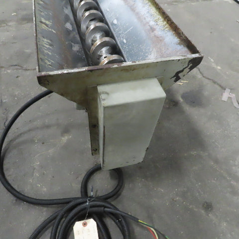 Horizontal Chip Auger 230V 3Ph 46"x13-1/2" Intake 82" OAL