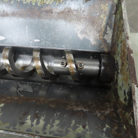 Horizontal Chip Auger 230V 3Ph 46"x13-1/2" Intake 82" OAL