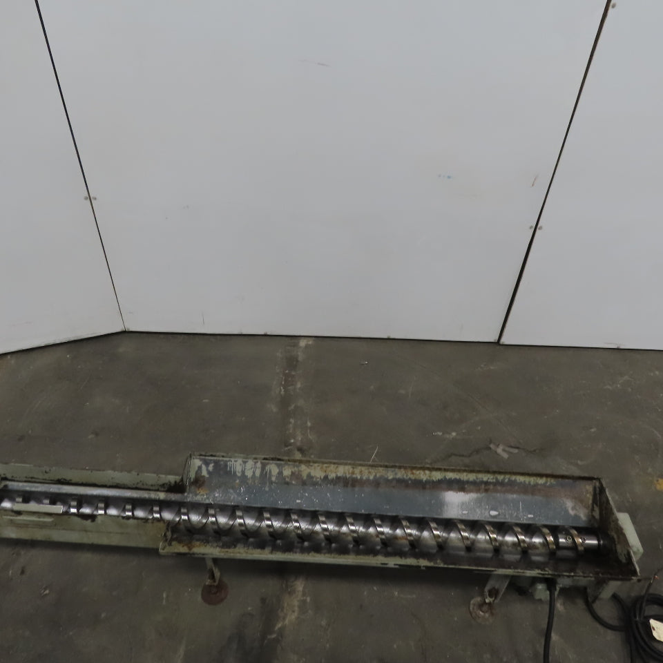 Horizontal Chip Auger 230V 3Ph 46"x13-1/2" Intake 82" OAL