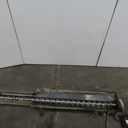 Horizontal Chip Auger 230V 3Ph 46"x13-1/2" Intake 82" OAL